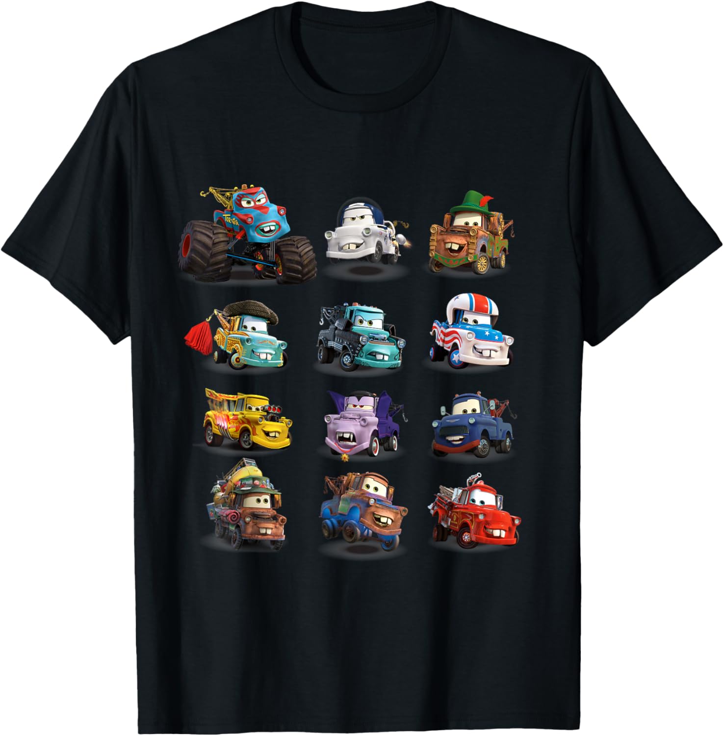 

Футболка Disney и Pixar Тачки: Много Мэтр, черная Disney Pixar