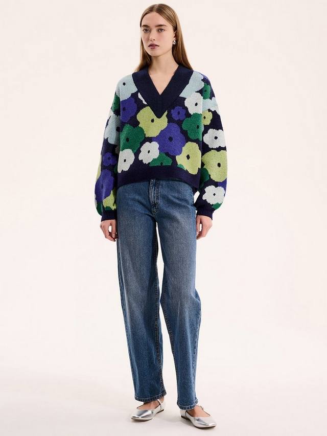 

Ари оверсайз джемпер с цветочным принтом OMNES, Multi