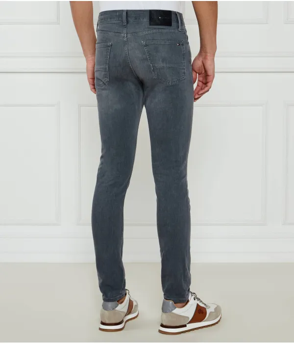 Джинсы Эрос Slim fit Tommy Hilfiger, серый — фото 4