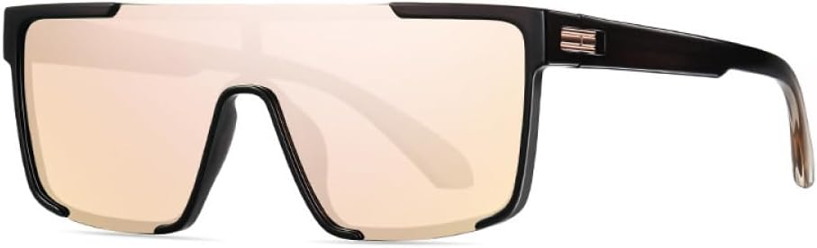 

Модные поляризованные солнцезащитные очки в полуободковой оправе с популярным зеркальным покрытием, предназначенные для вождения и защиты от УФ-излучения UV400 MTZJH, Pink