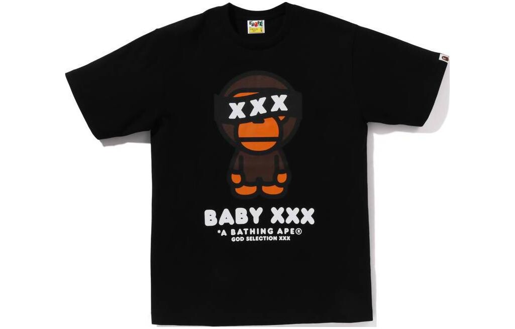 

Футболка GOD SELECTION XXX CO-BRAND унисекс A Bathing Ape, белый