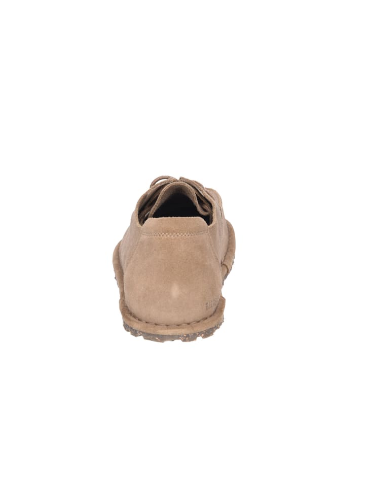 Birkenstock Туфли на шнуровке, бежевого цвета — фото 3