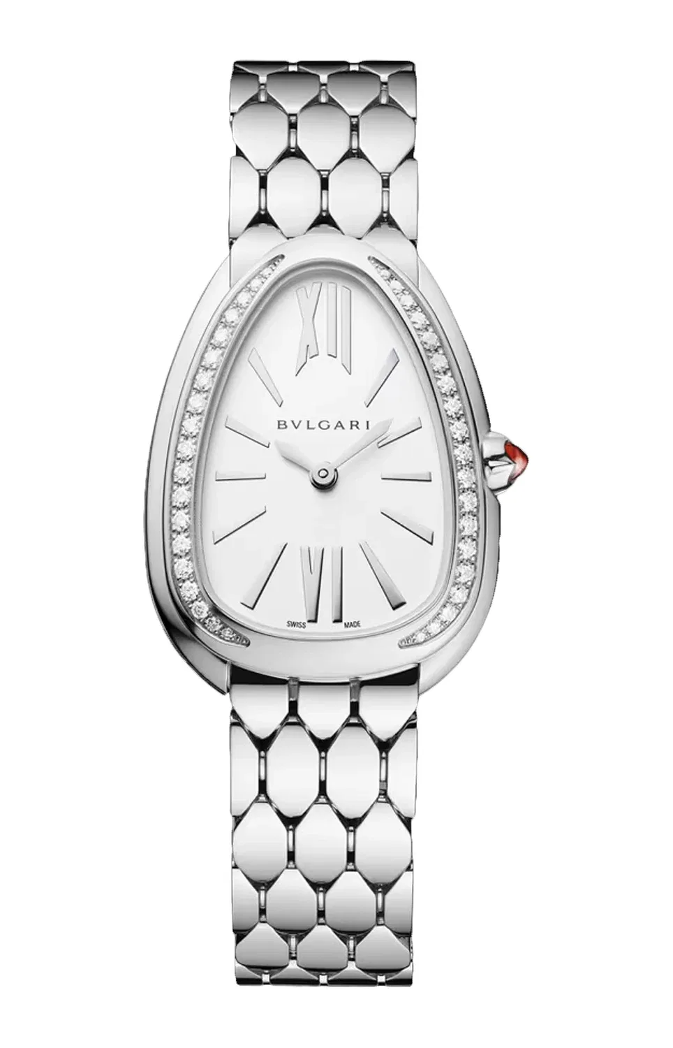 СЕРПЕНТИ СЕДУТТОРИ - SP33WSSD BULGARI, серебряный