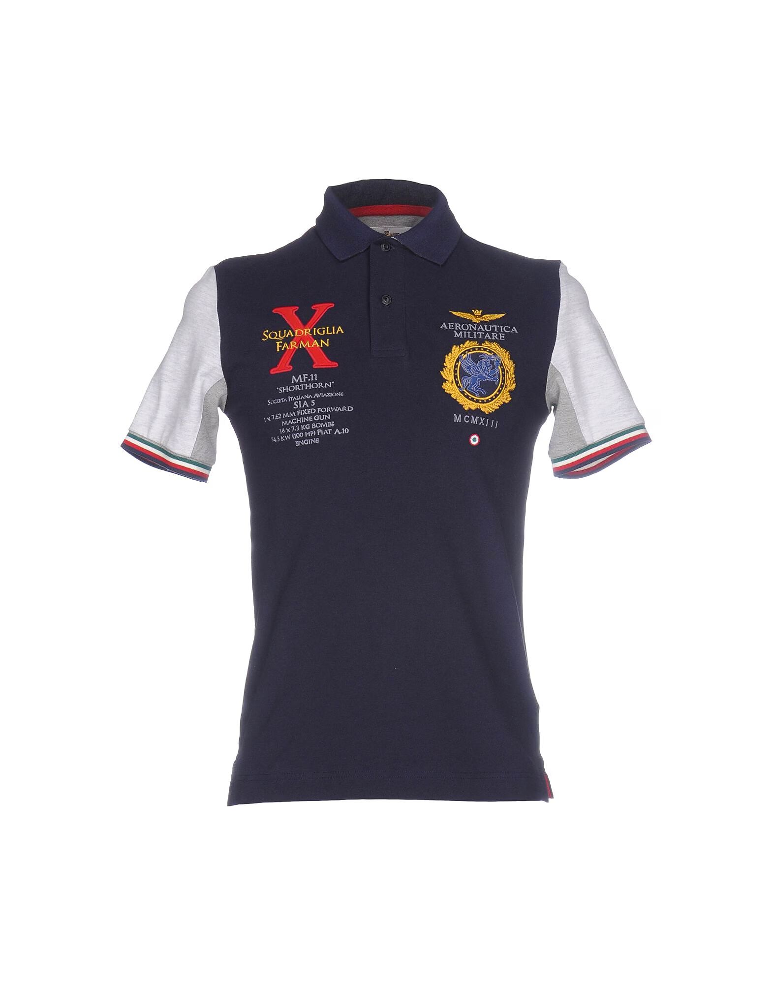 

Рубашка поло Aeronautica Militare, полуночно-синий