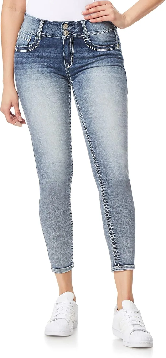 

Джинсы WallFlower Luscious Curvy Ankle Mid-Rise Insta Stretch