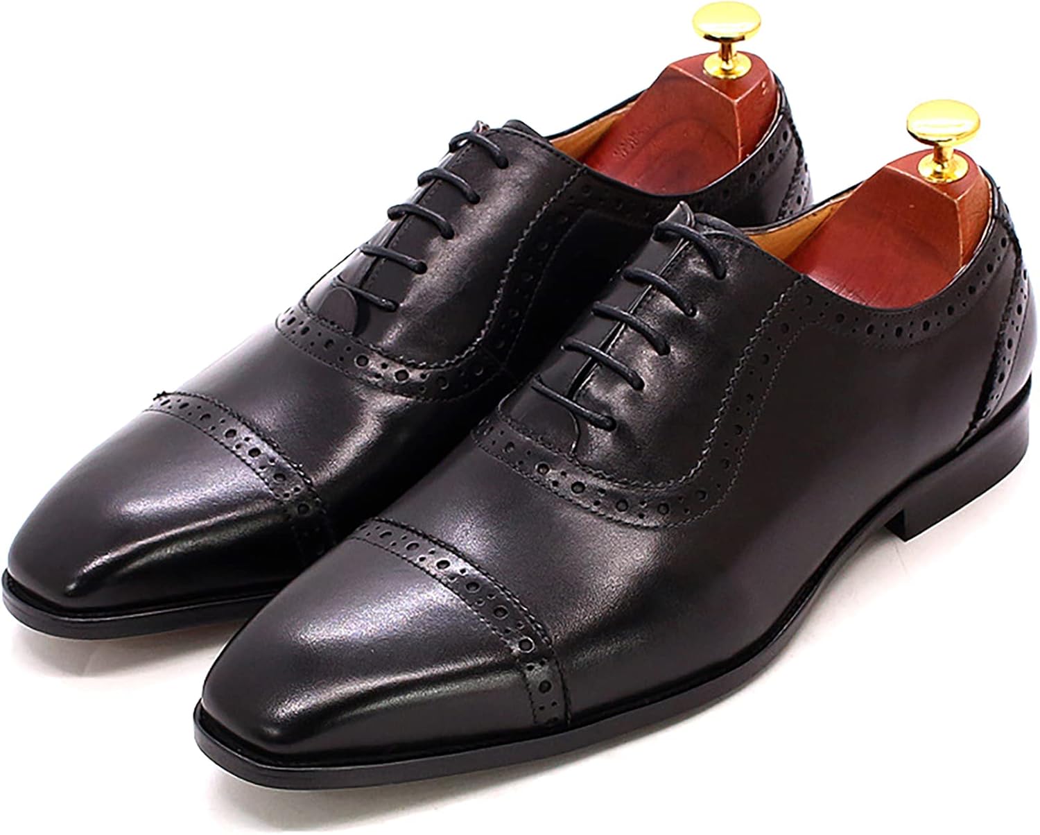 

Мужские классические формальные оксфорды с крыльями, броги, дерби, повседневные туфли на шнуровке для бизнеса, свадьбы, вечеринок, коричневые, размер 41 Generic