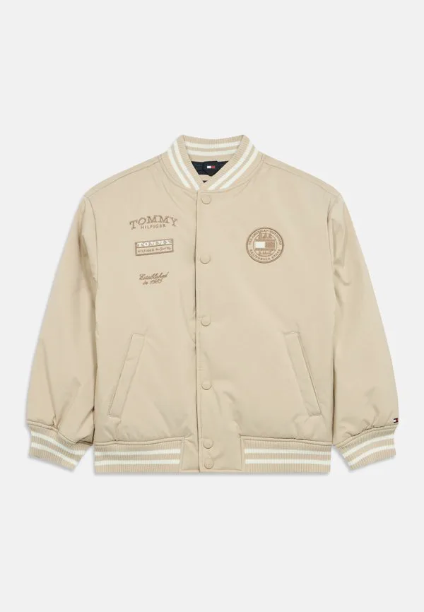Куртка-Бомбер свободного кроя с логотипом на спине Tommy Hilfiger, Gulf Sand