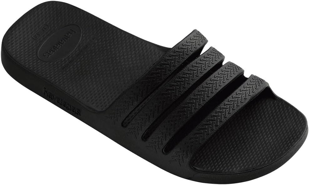 Мужские классические вьетнамки Havaianas, черный — фото 2