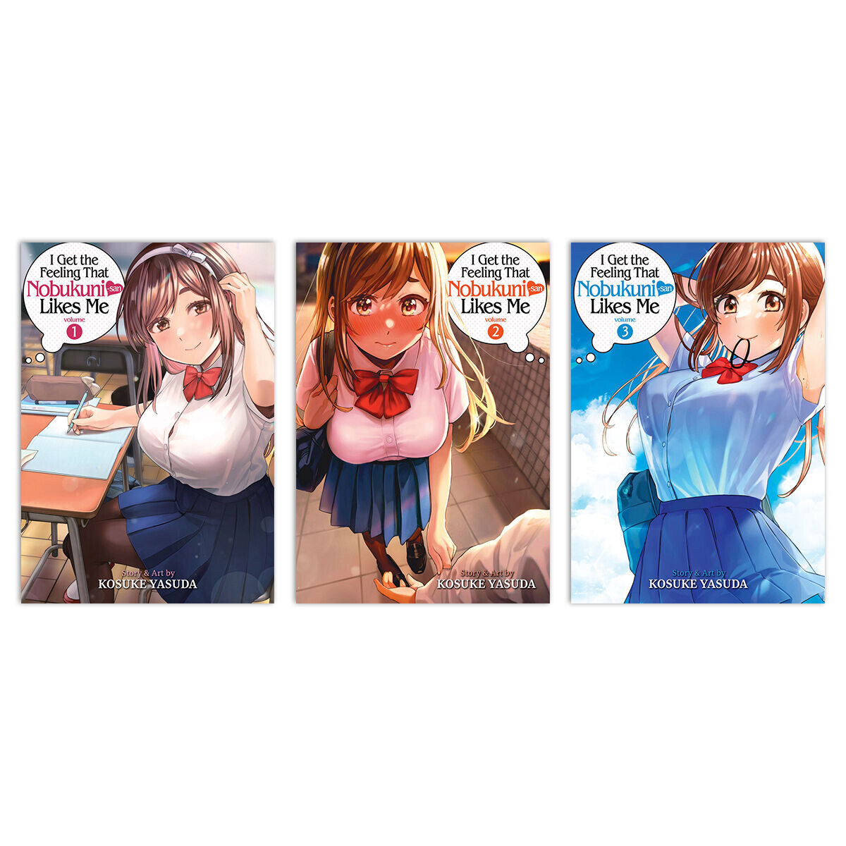 

Манга I Get the Feeling That Nobukuni-san Likes Me Manga (1-3) Bundle