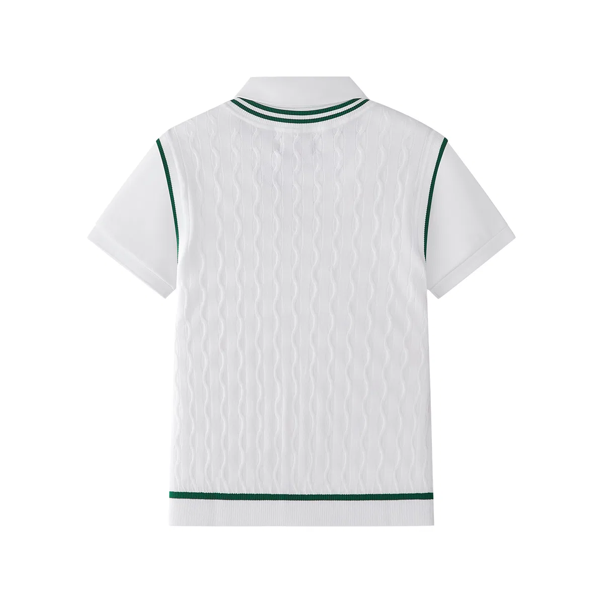 Футболка PERFORMANCE FPH с коротким рукавом Jade White, детская FILA KIDS — фото 3