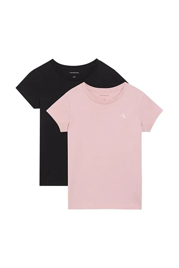 Детская футболка для девочек хлопковая Calvin Klein, Black