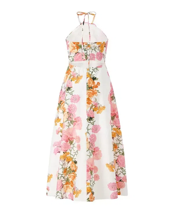 Детское платье для девочек с цветочным принтом Alessia Marlo Kids, Floral — фото 2