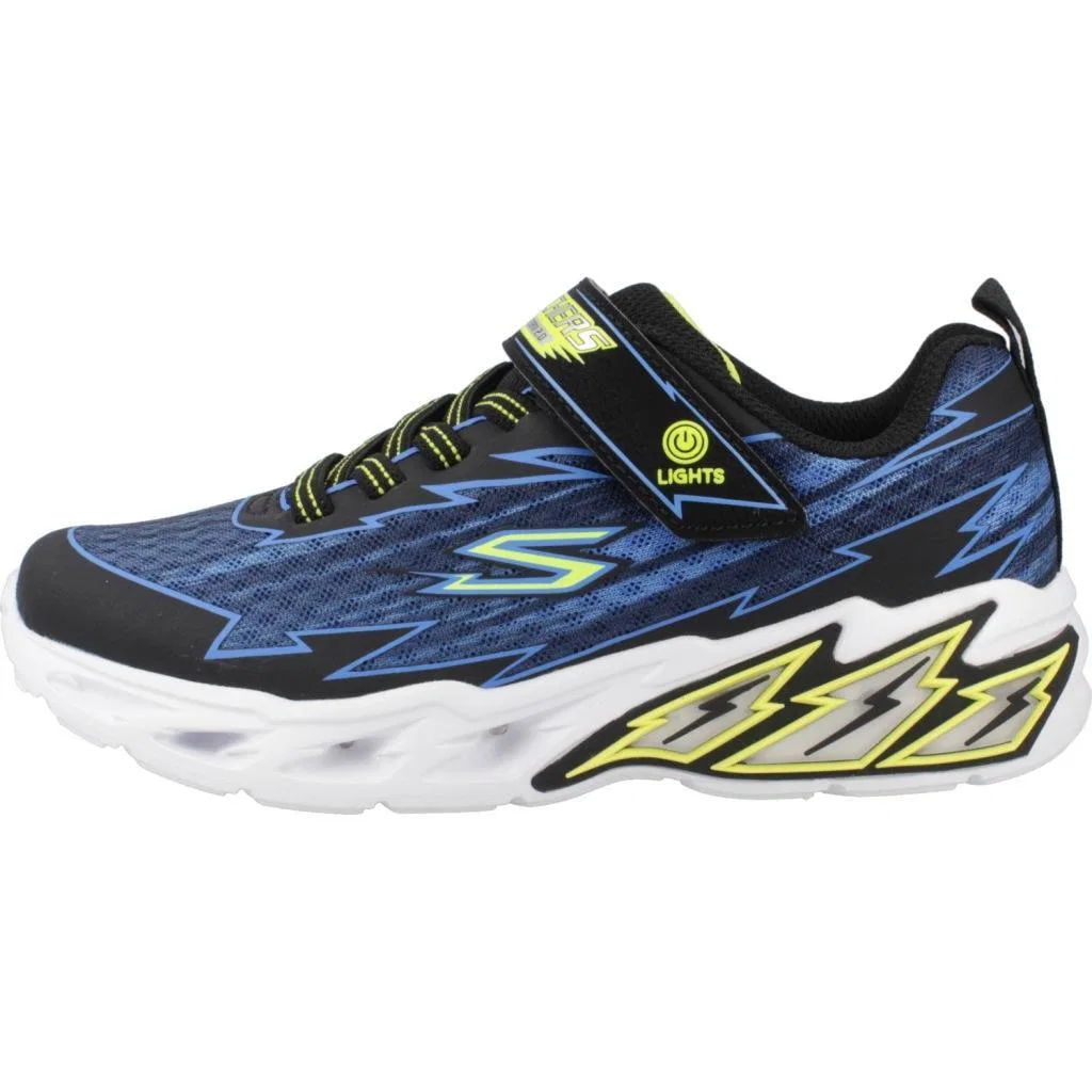 Детские кроссовки для мальчиков с подсветкой Light Storm 2.0 Bolt-Brights Skechers, Schwarz — фото 2