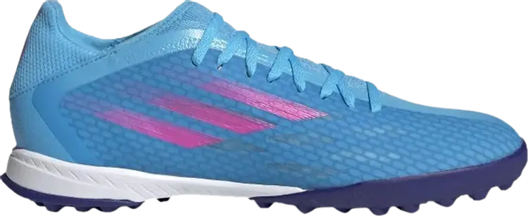 

Кроссовки Adidas X Speedflow.3 TF 'Sky Rush Team Shock Pink', синий