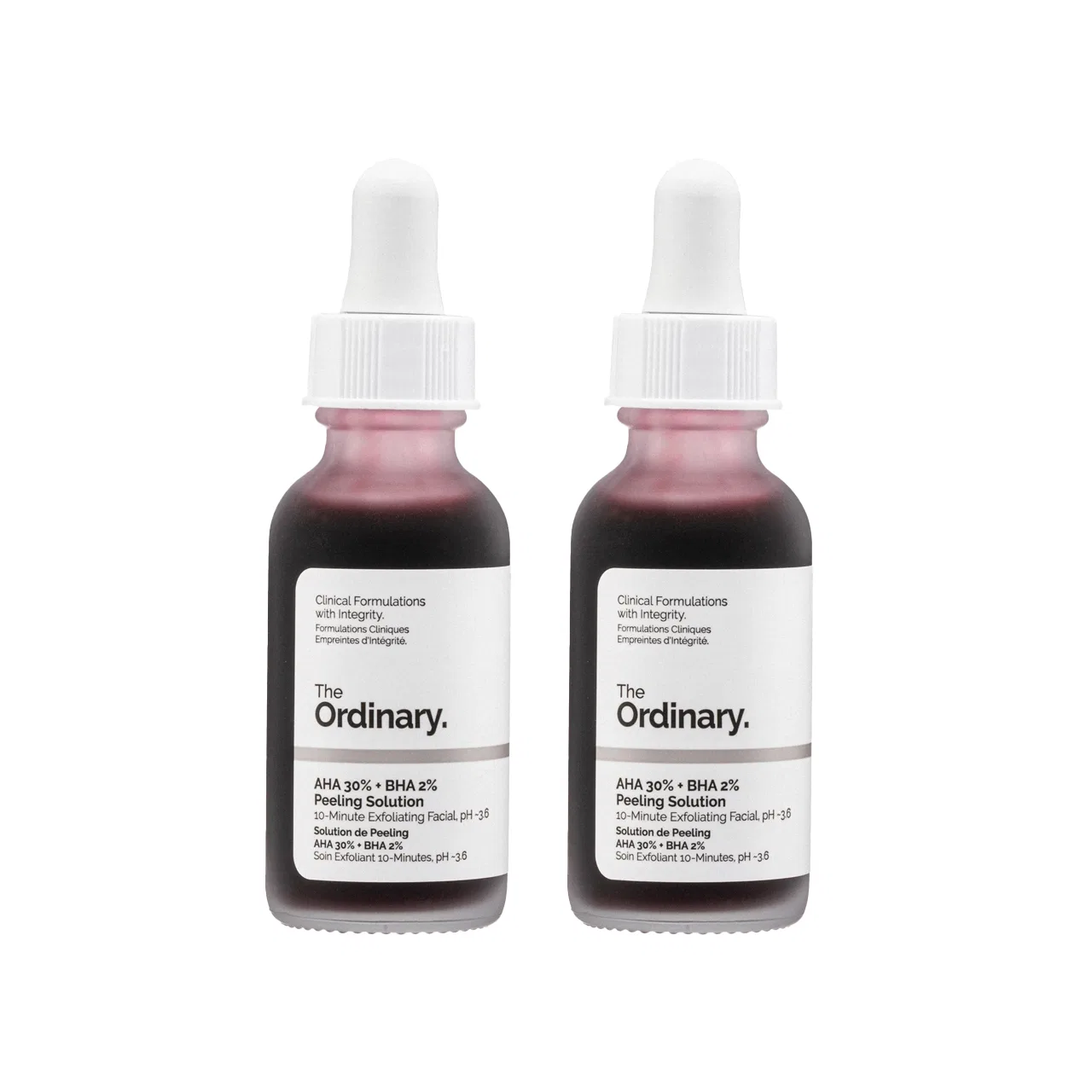 Женская сыворотка для лица с AHA и BHA, модель 30% Alpha Hydroxy Acids 2% Salicylic Acid, The Ordinary, 30 мл