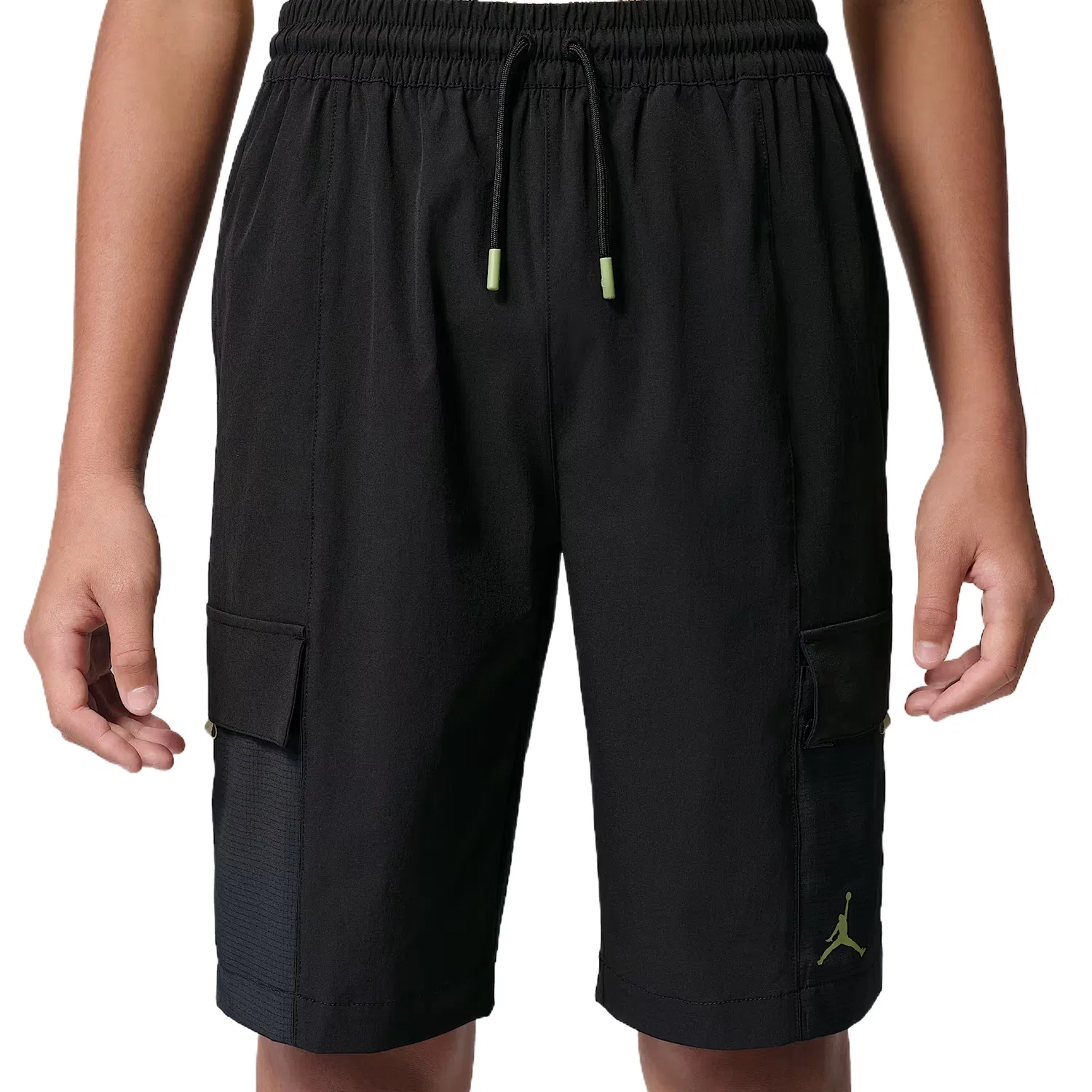 Детские шорты с логотипом Jordan, Черный