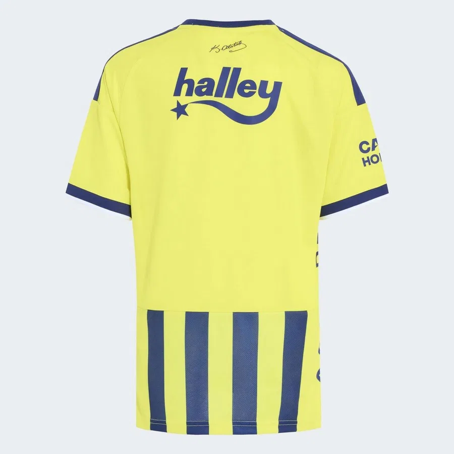 Детская футболка спортивная с дизайном Fenerbahçe 26/27 Iç Saha, adidas, Разноцветный — фото 2