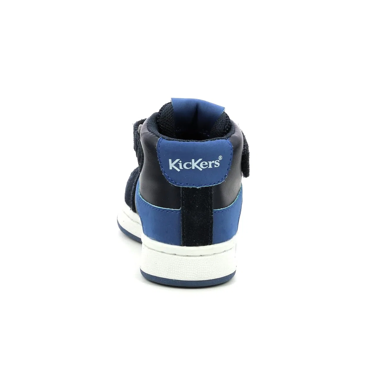 Детские кроссовки для мальчиков высокие Bilbon BB Mid Kickers, Navy Blue Glitter — фото 2
