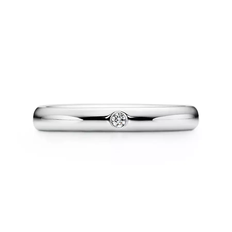 

Кольцо Tiffany & Co. x Elsa Peretti Band, платина/бриллиант