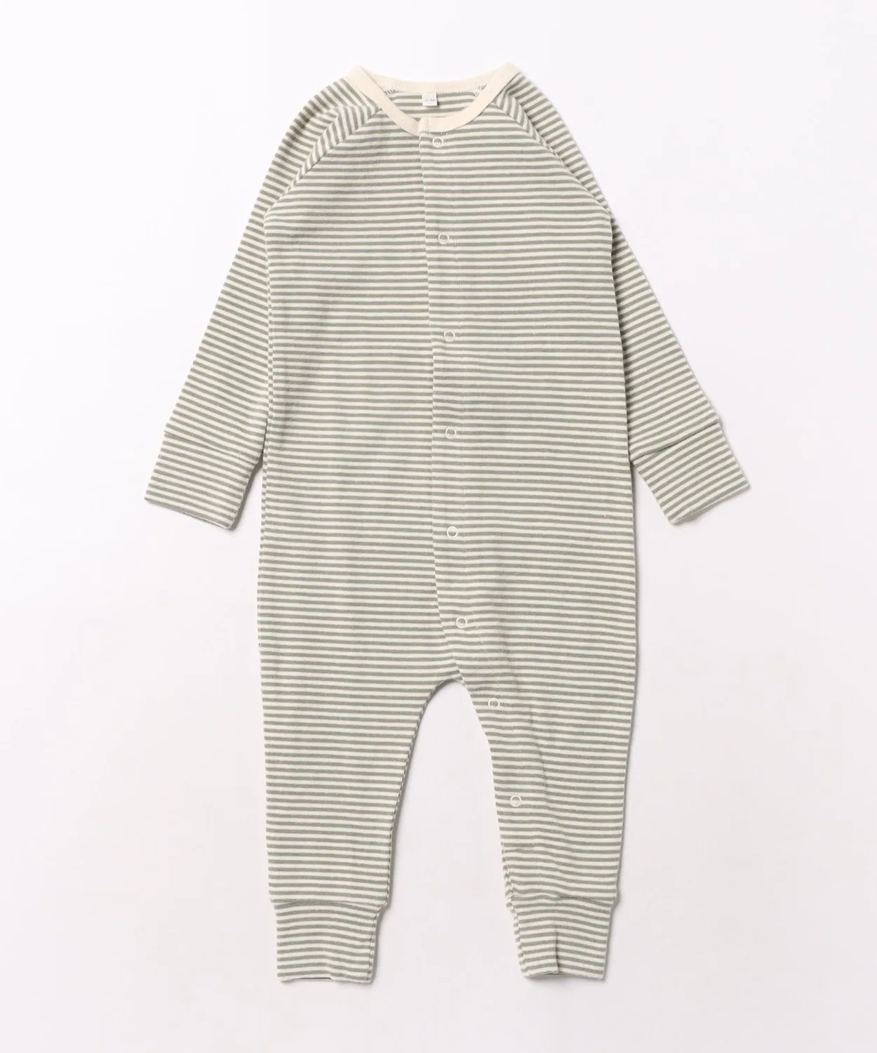 Детский комбинезон с принтом Pointelle Long John Quincy Mae, Green