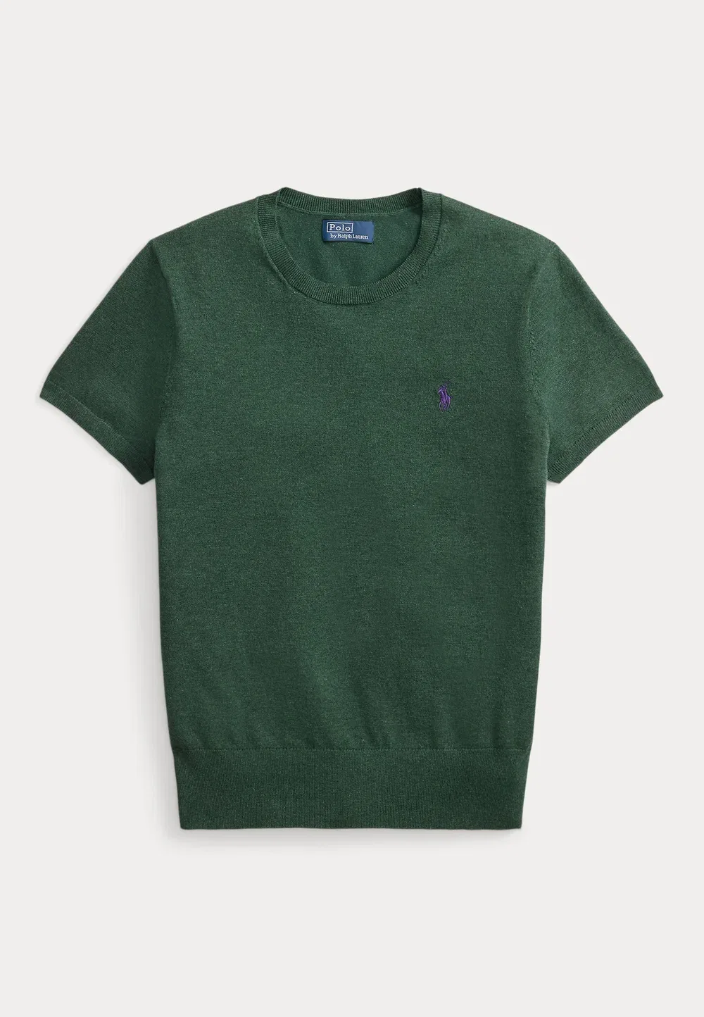 Простая футболка Polo Ralph Lauren, Scotch Pine Heather — фото 4