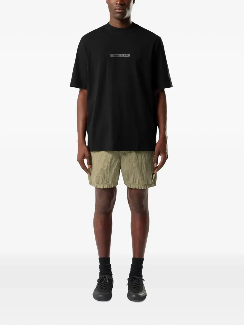 Футболка 2100006 из органического хлопка Stone Island, черный — фото 2