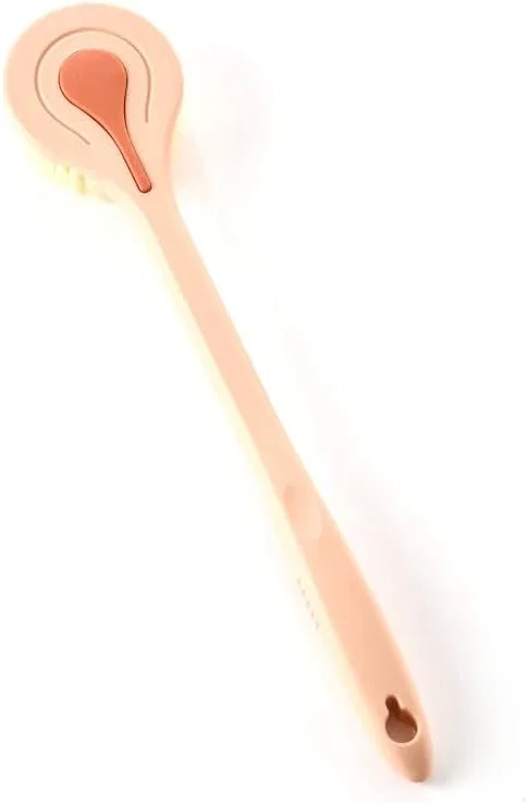 Щетка для тела с длинной ручкой, dijiusidy, 1 шт, 37x7x4 см, Pink