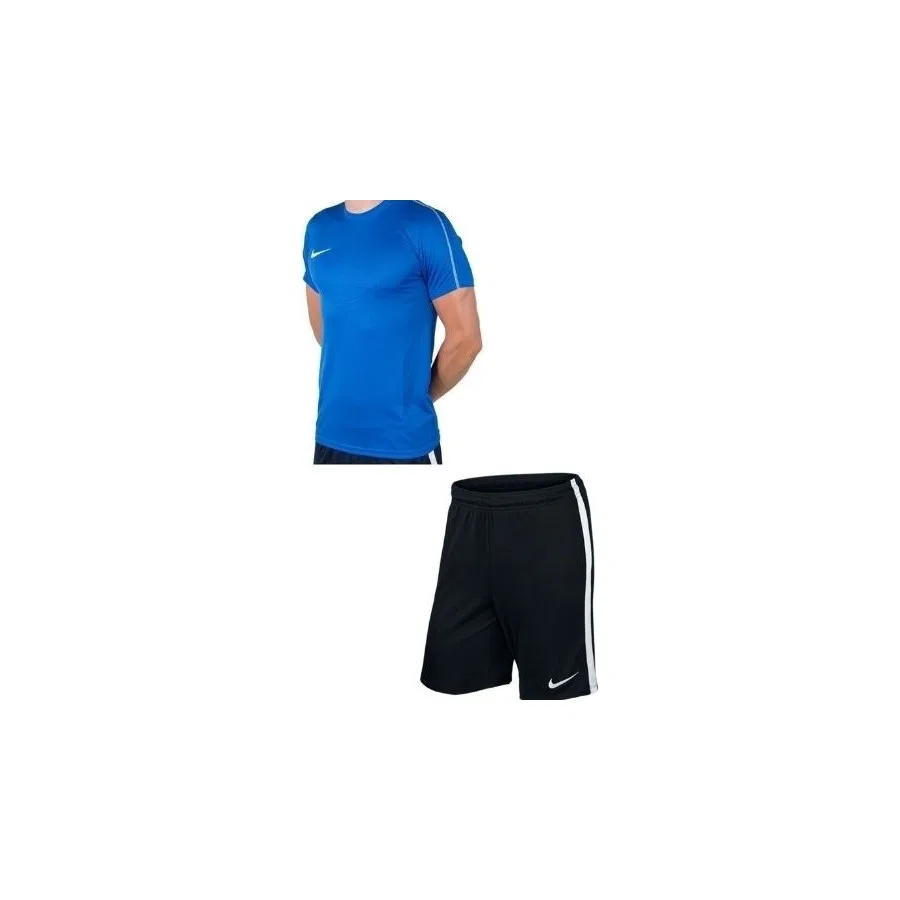Комплект спортивной одежды Nike Dri-FIT с шортами и футболкой, Черный