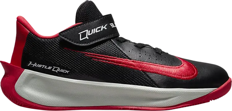 

Кроссовки Nike Team Hustle Quick 3 PS 'Bred', черный