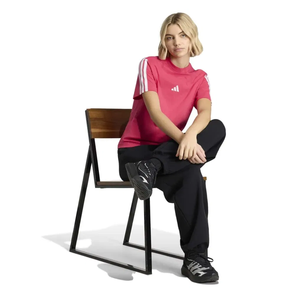 Футболка с коротким рукавом Adidas Essentials, розовый — фото 4
