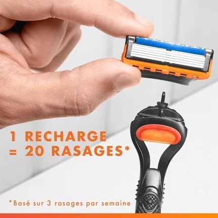 Сменные картриджи для бритвы Gillette Fusion5, 20 шт.