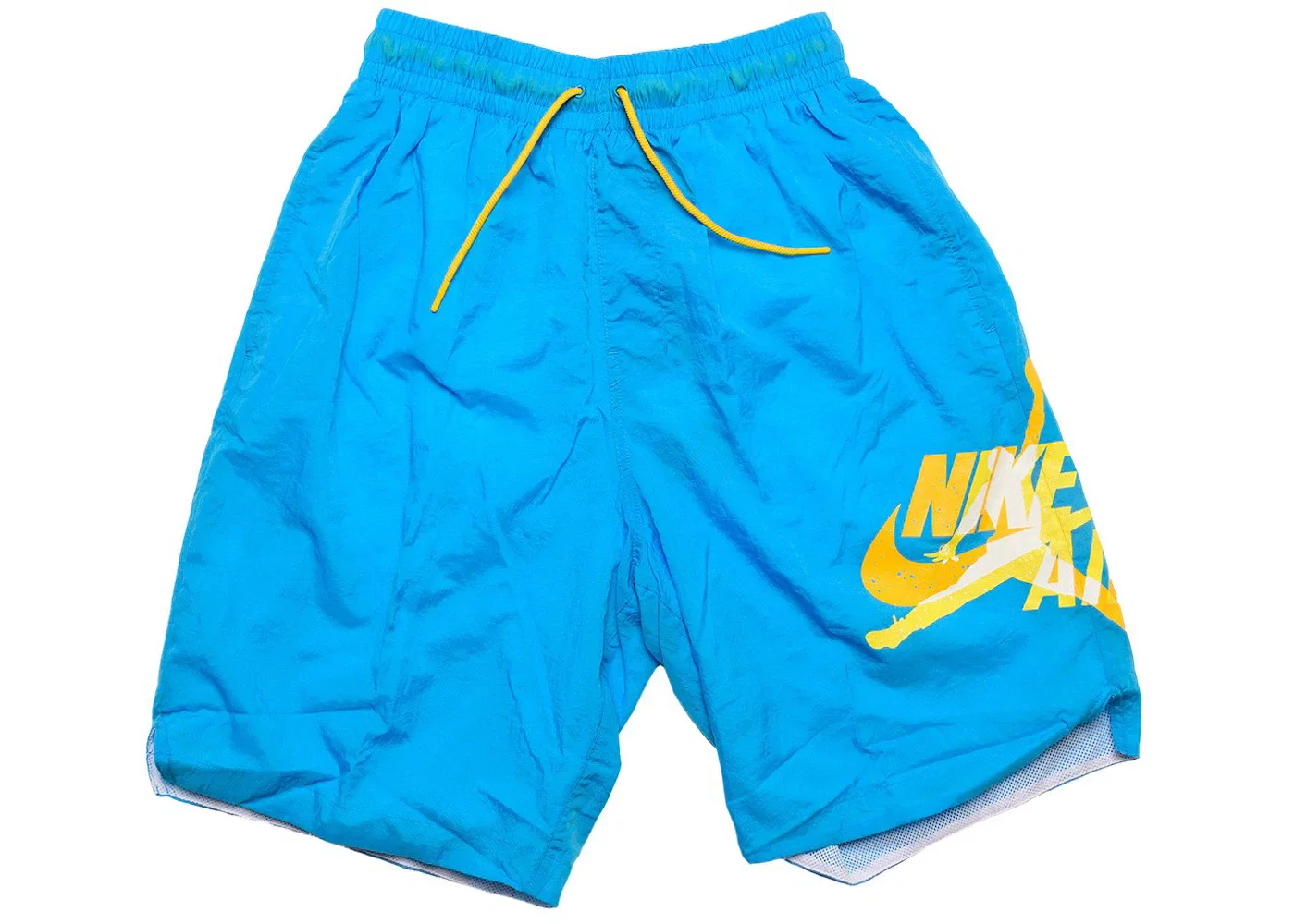 Мужские шорты Nike Jordan Jumpman Classics Poolside Shorts, Equator Blue/Amarillo