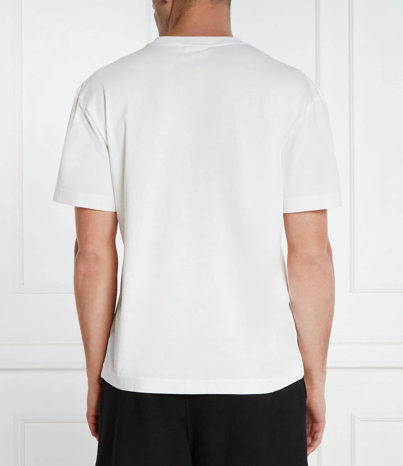 Футболка с круглым вырезом Calvin Klein, Bianco — фото 3
