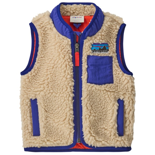 

Детский жилет Retro-X - флисовый жилет Patagonia, Dark Natural