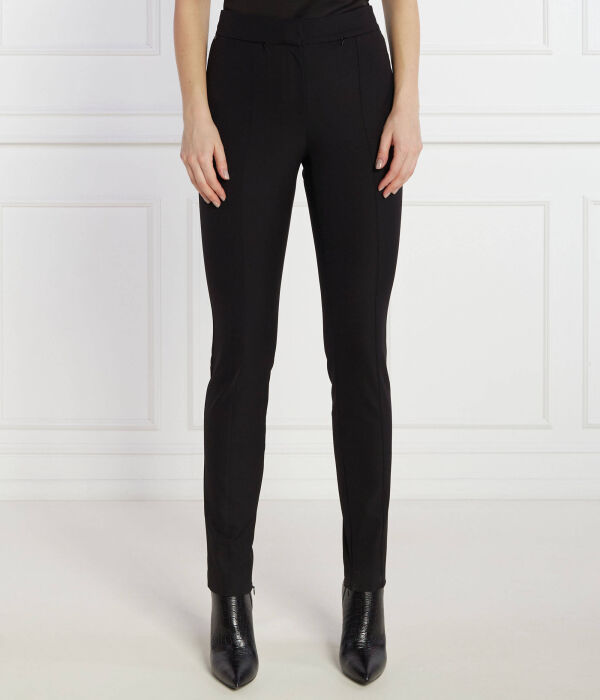 

Брюки-Сигареты обеспечивают поддержку Slim fit Boss, черный
