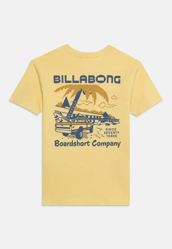 Футболка с принтом Billabong, цвет рафия — фото 2