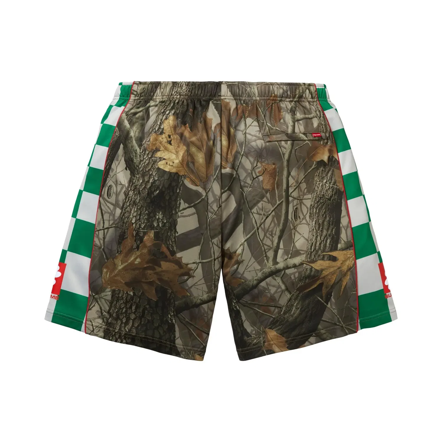 Шорты Supreme Checkerboard Short, зеленый — фото 2