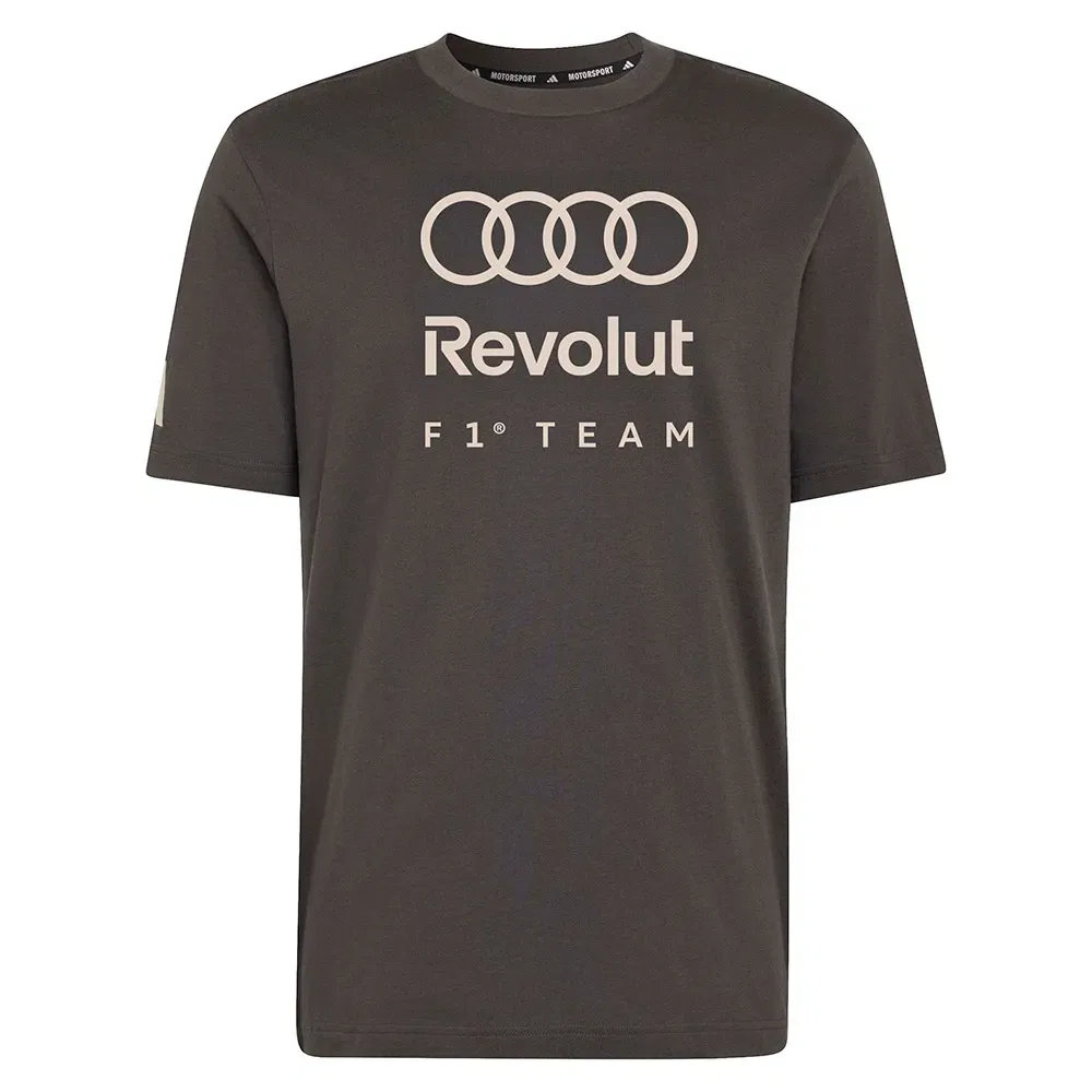 Мужская футболка с принтом Adidas Audi F1 Team DNA Graphic, Black