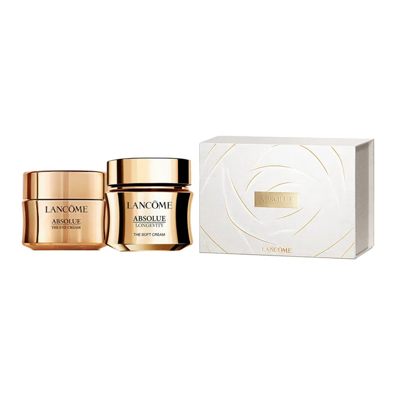 Набор для ухода за кожей с кремом для глаз и кремом для лица, LANCOME, Pure Eye Cream 20ml + Pure Light-Texture Face Cream 30ml