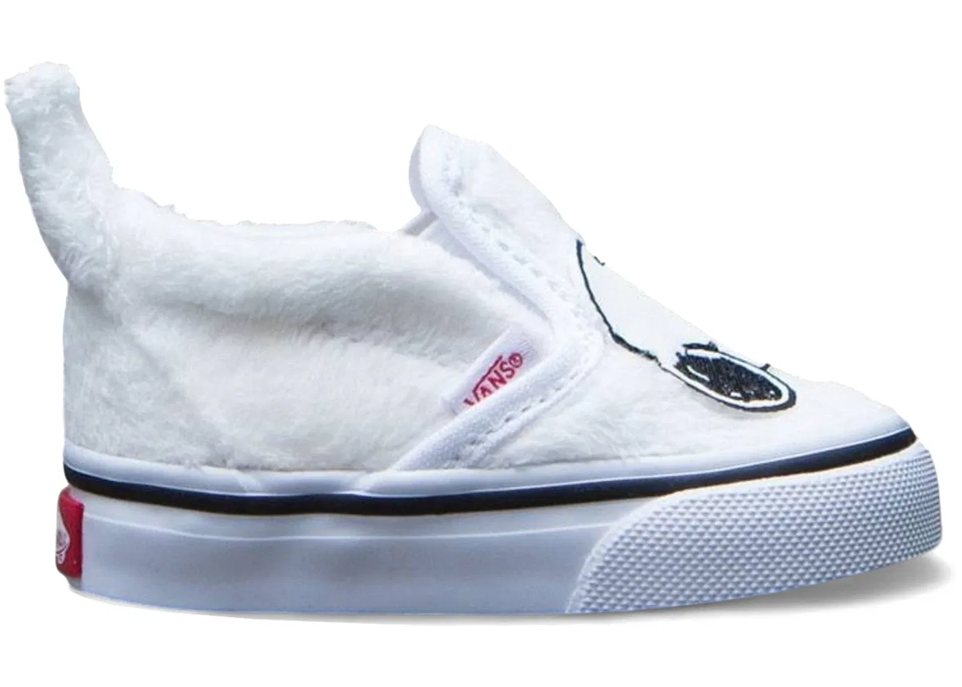 Детские кеды Snoopy Vans Classic Slip-On, White True White