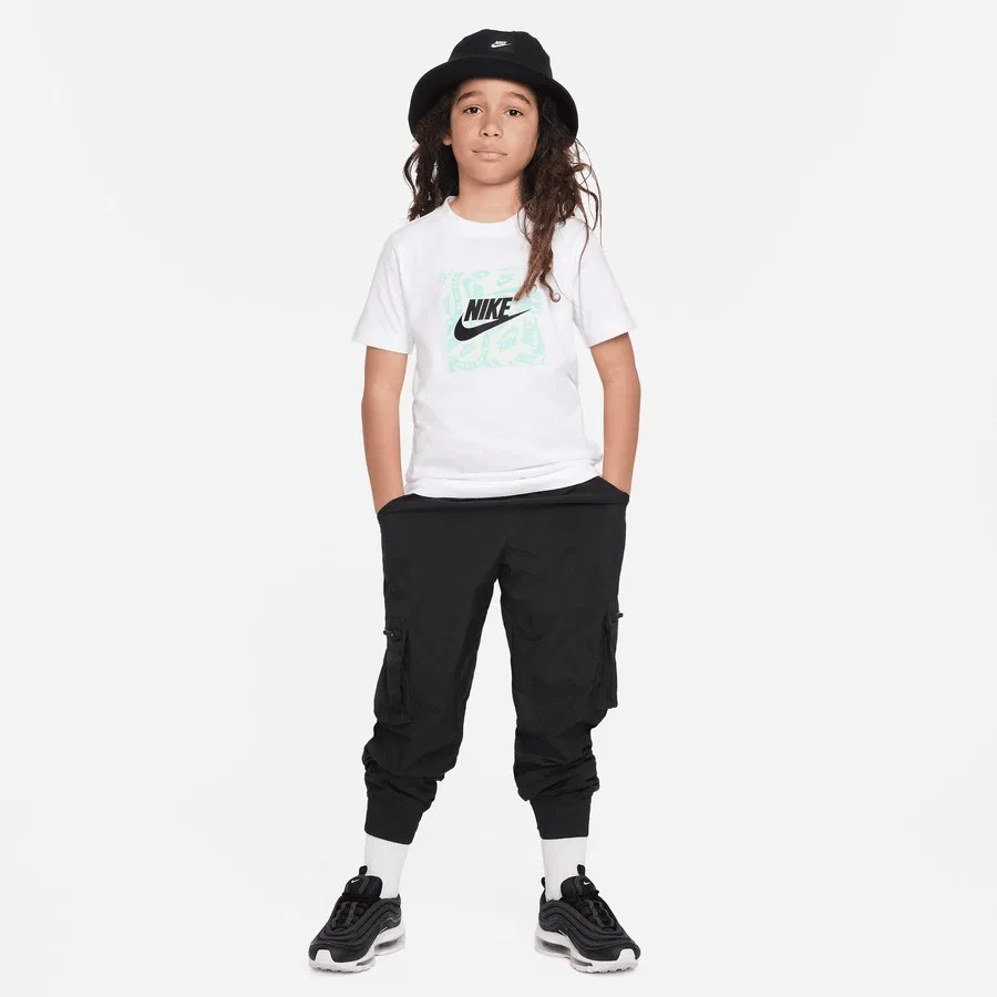 Футболка хлопковая Sportswear Nike, Белый — фото 3