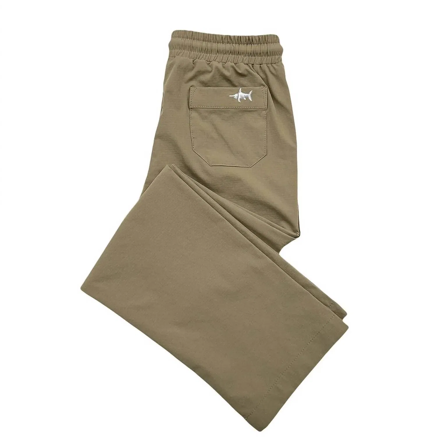 Детские спортивные брюки на шнурке с 4-way stretch Topsail Performance Saltwater Boys Co., Dark Grey — фото 2