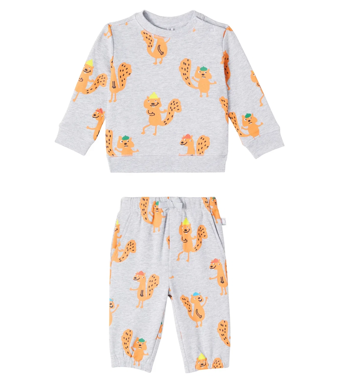 Комплект из двух предметов с принтом Stella Mccartney Kids, серый