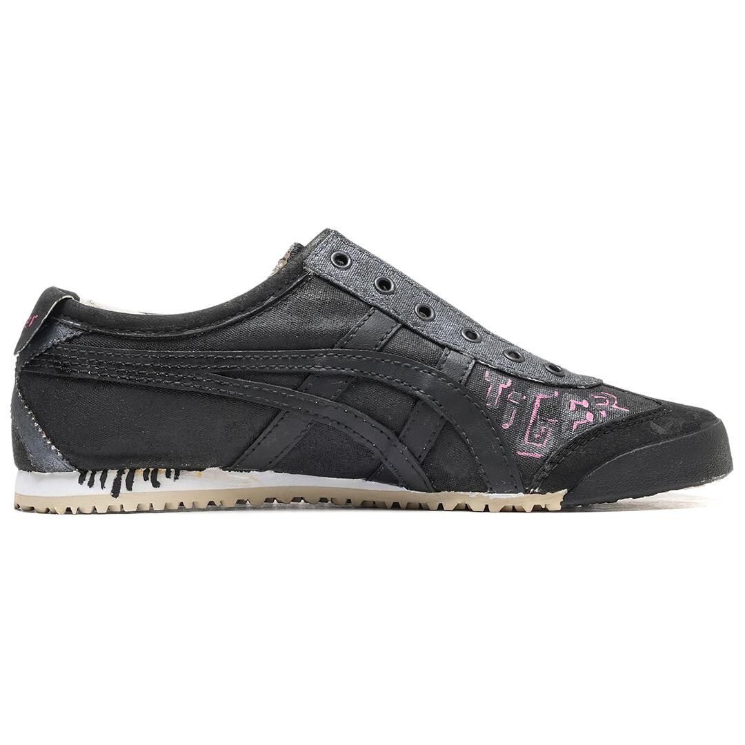 Кроссовки Onitsuka Tiger MEXICO 66 Lifestyle Shoes Unisex Low-top Black, черный — фото 2