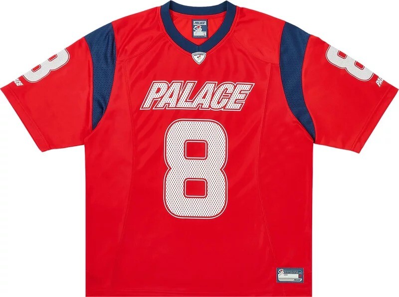 

Футболка Palace Mesh Team Jersey, красный