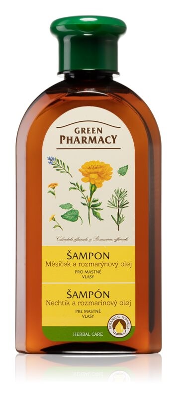 

Шампунь для нормальных и жирных волос Green Pharmacy Hair Care Calendula