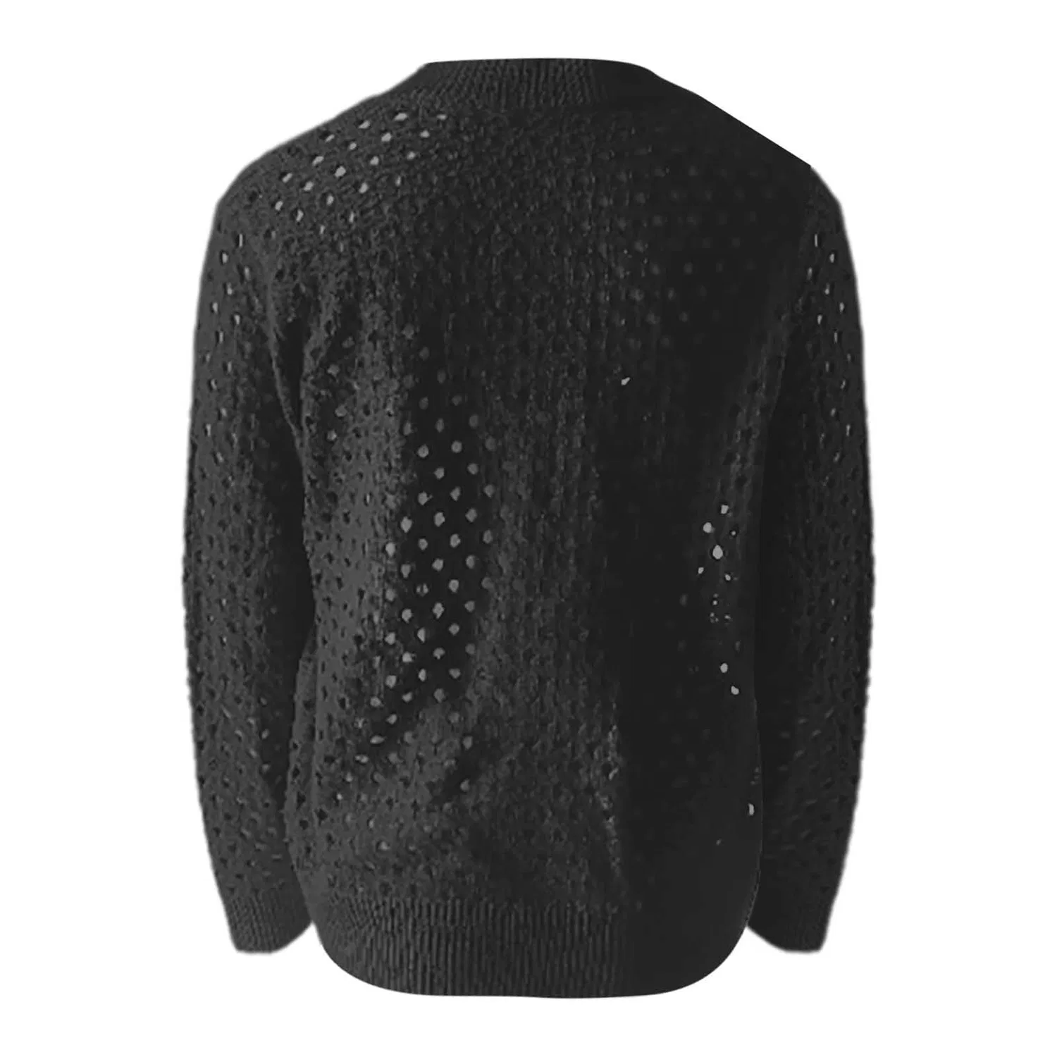 Женская куртка с молнией и перфорацией для снега и дождя, Black — фото 4