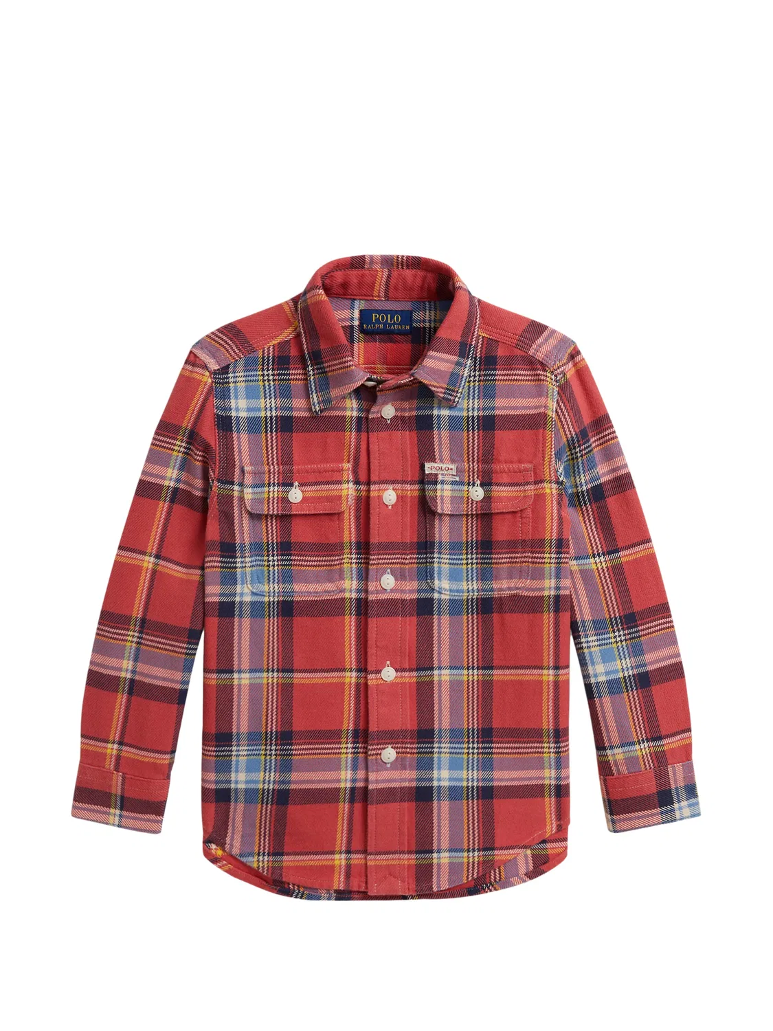 Рубашка Matlock в клетку Polo Ralph Lauren Kids, красный