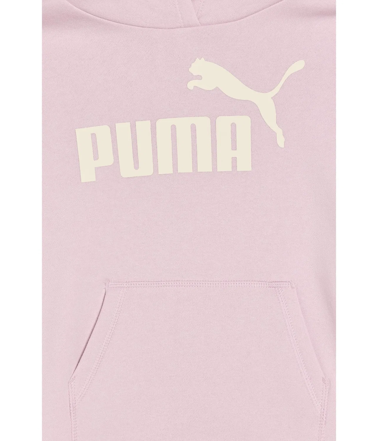 Толстовка с капюшоном из флиса Foundations (для детей постарше) Puma Kids, Pink — фото 3