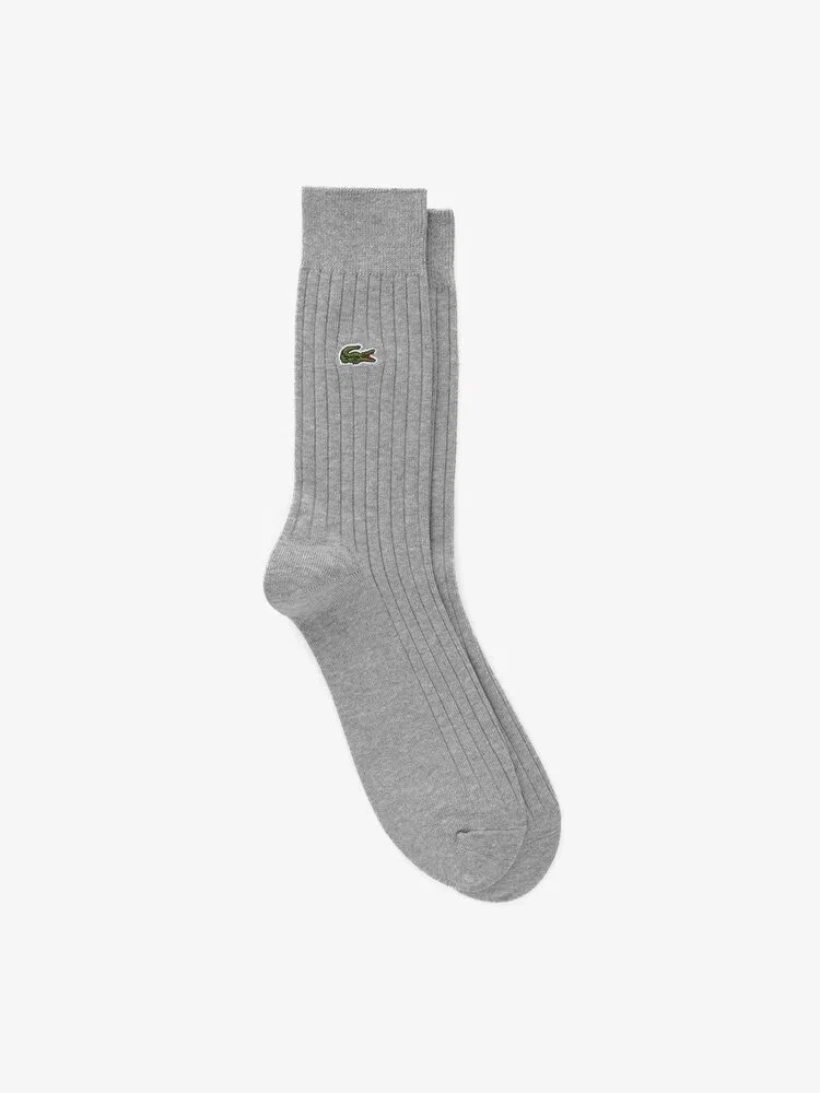Носки мужские классические LACOSTE, Grey Antique Silver